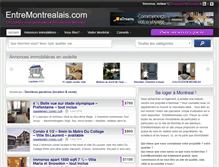 Tablet Screenshot of entremontrealais.com